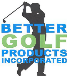 BETTER GOLF PRODUCTS INCORPORATED logo