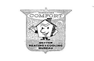 BETTER HEATING & COOLING BUREAU COMFORT logo