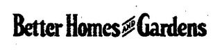 BETTER HOMES AND GARDENS logo