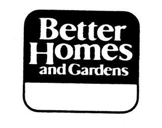 BETTER HOMES AND GARDENS logo