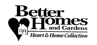 BETTER HOMES AND GARDENS HEART & HOME COLLECTION logo