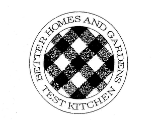 BETTER HOMES AND GARDENS TEST KITCHEN logo