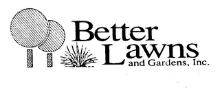 BETTER LAWNS AND YARDS logo