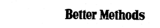 BETTER METHODS logo