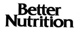 BETTER NUTRITION logo