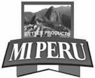 BETTER PRODUCTS MI PERU logo