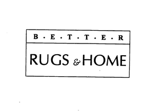 BETTER RUGS & HOME logo