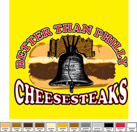 BETTER THAN PHILLY CHEESESTEAKS logo