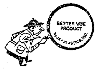 BETTER VUE PRODUCT BY JAY PLASTICS, INC. logo