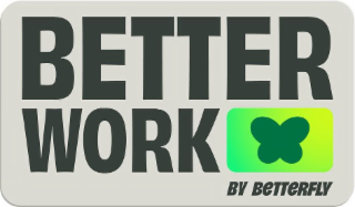 BETTER WORK BY BETTERFLY logo
