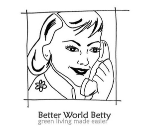 BETTER WORLD BETTY GREEN LIVING MADE EASIER logo