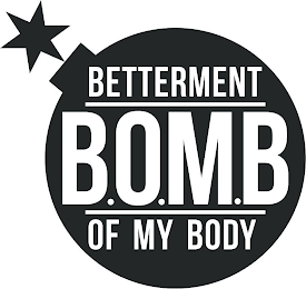 BETTERMENT OF MY BODY; B.O.M.B logo