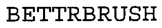 BETTRBRUSH logo