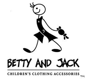 BETTY AND JACK CHILDREN'S CLOTHING ASSCESSORIES logo