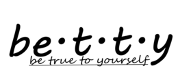 BE·T·T·Y BE TRUE TO YOURSELF logo