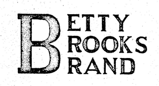 BETTY BROOKS BRAND logo
