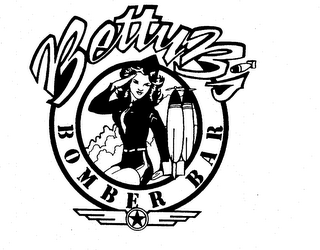 BETTY B'S BOMBER BAR logo