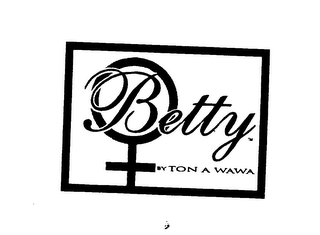 BETTY BY TON A WAWA logo