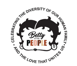 BETTY OF THE PEOPLE CELEBRATING THE DIVERSITY OF OUR HUMAN FAMILY AND THE LOVE THAT UNITES US logo