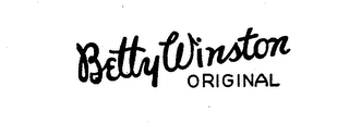 BETTY WINSTON ORIGINAL logo