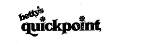 BETTY'S QUICKPOINT logo