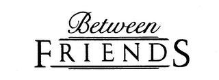 BETWEEN FRIENDS logo