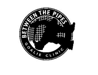 BETWEEN THE PIPES GOALIE CLINIC logo