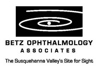 BETZ OPHTHALMOLOGY ASSOCIATES THE SUSQUEHANNA VALLEY'S SITE FOR SIGHT logo