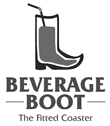 BEVERAGE BOOT THE FITTED COASTER logo