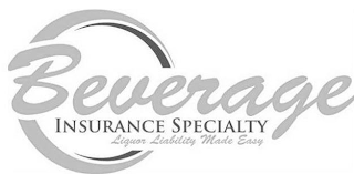 BEVERAGE INSURANCE SPECIALTY LIQUOR LIABILITY MADE EASY logo