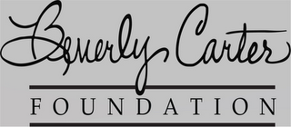 BEVERLY CARTER FOUNDATION logo