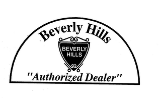 BEVERLY HILLS "AUTHORIZED DEALER" BEVERLY HILLS logo