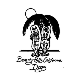 BEVERLY HILLS CALIFORNIA DOGS logo