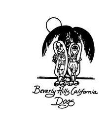 BEVERLY HILLS CALIFORNIA DOGS logo