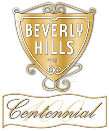 BEVERLY HILLS CENTENNIAL 100 logo