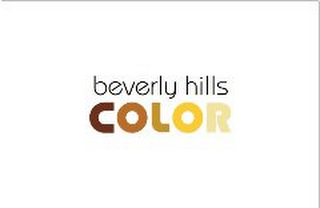 BEVERLY HILLS COLOR logo