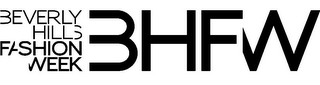 BEVERLY HILLS FASHION WEEK BHFW logo