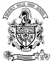 BEVERLY HILLS HIGH SCHOOL TODAY WELL LIVED NORMANS logo