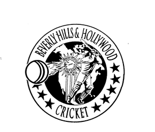 BEVERLY HILLS & HOLLYWOOD CRICKET logo