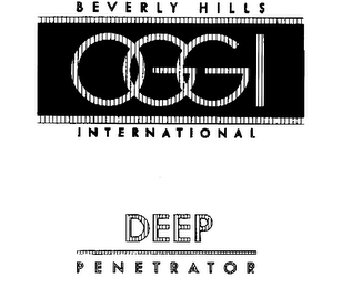 BEVERLY HILLS OGGI INTERNATIONAL DEEP PENETRATOR logo
