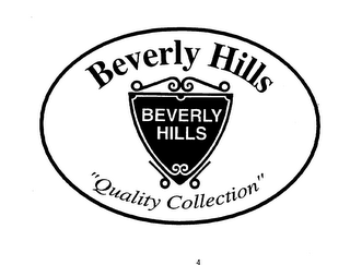 BEVERLY HILLS "QUALITY COLLECTION" BEVERLY HILLS logo
