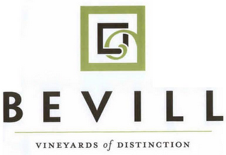 BEVILL VINEYARDS OF DISTINCTION logo