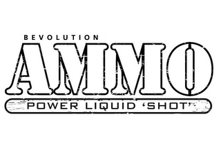 BEVOLUTION AMMO POWER LIQUID 'SHOT' logo