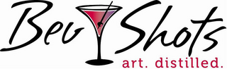 BEVSHOTS ART. DISTILLED. logo
