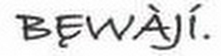 BEWAJI logo