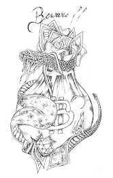 BEWARE$ logo