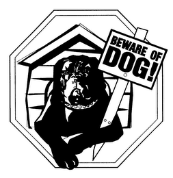 BEWARE OF DOG! logo