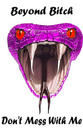 BEYOND BITCH DON'T MESS WITH ME logo