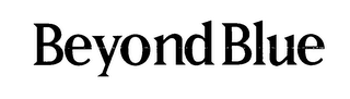 BEYOND BLUE logo