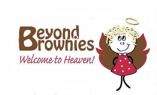 BEYOND BROWNIES WELCOME TO HEAVEN! logo